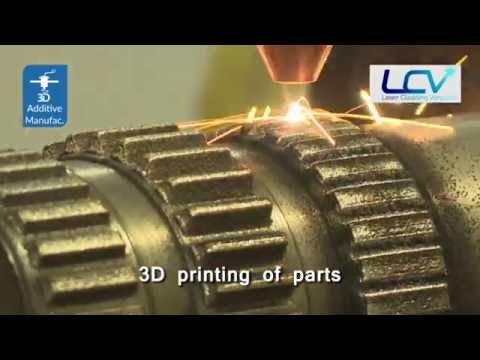 Introducing LCV - Mastering laser cladding...