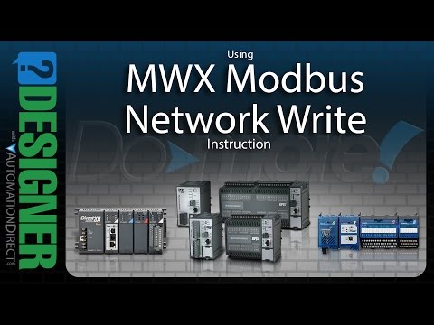 BRX Do-more Designer Using the MWX Instruction from AutomationDirect