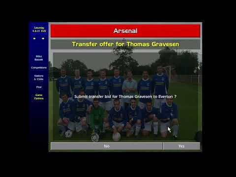 Championship Manager 01/02 - ARSENAL - SEASON EP 1