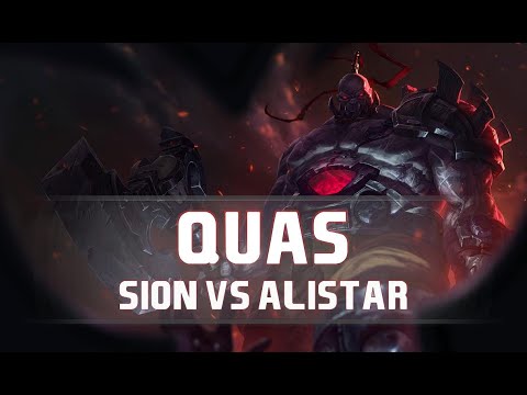 Quas as Sion vs Alistar - S8 SUPPORT Ranked Gameplay