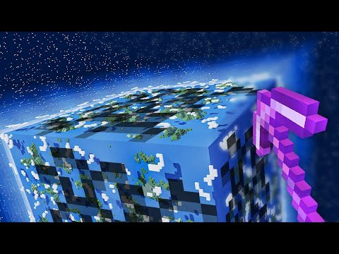 Minecraft, But You Can Mine The Entire World...