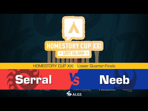 Neeb vs. Serral - PvZ - HomeStory Cup XXI - Lower Quarter-Finals