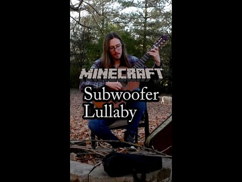 Minecraft "Subwoofer Lullaby" Guitar Edition! #shorts