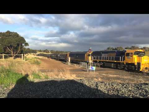 XR557 G536 down Murrayville grain at Moorabool.