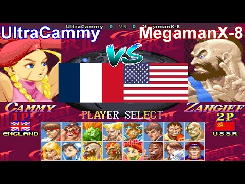 Super Street Fighter II X: Grand Master Challenge - UltraCammy vs MegamanX-8