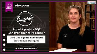 Appel à projets BQE - Innover pour faire réussir - Vers une égalité numérique...