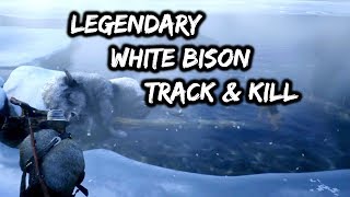 LEGENDARY WHITE BISON GUIDE - Hunting Diaries #2 Red Dead Redemption 2