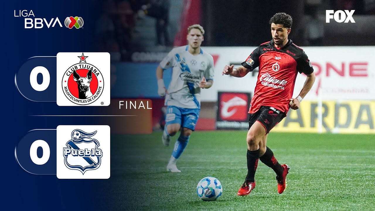 Club Tijuana vs Club Puebla Highlights