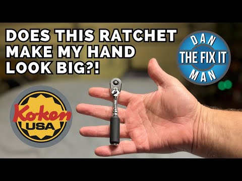 You NEED a 3/8" ratchet in 1/4" body! Ko-ken Tools Made in Japan! Koken USA New Tool Review Unboxing