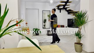 Living Room Transformation in a 100 years old house newly renovated｜Minimal aesthetic decor