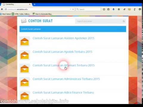 Contoh Surat Lamaran Kerja Terbaru 2013 - Contoh 193
