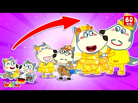 Wolfoo Geschichte 🐺 Reiche Mama vs. armer Papa! Wir werden erwachsen! | Cartoon für Kinder