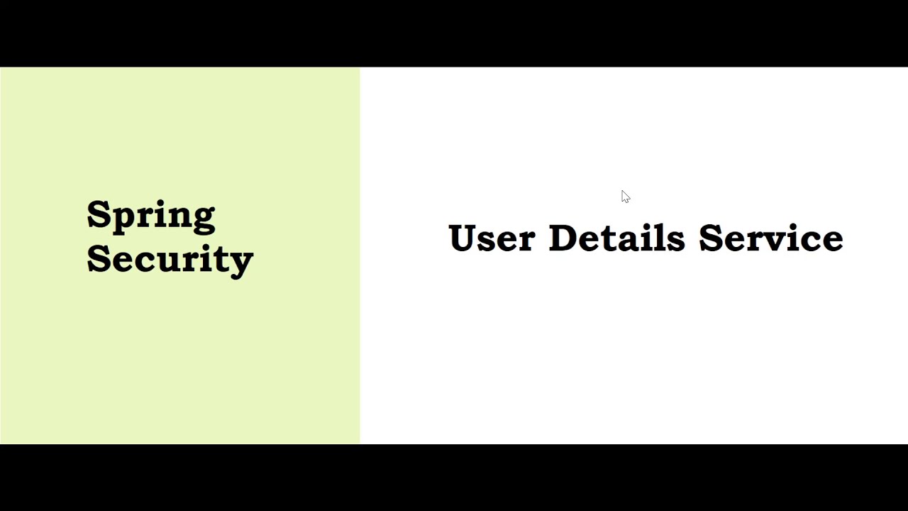 Spring Security 5 - Securing a Rest Application using UserDetailsService of Spring Security