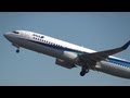 ANA Boeing 737 800 JA69AN Takeoff From NRT 34R