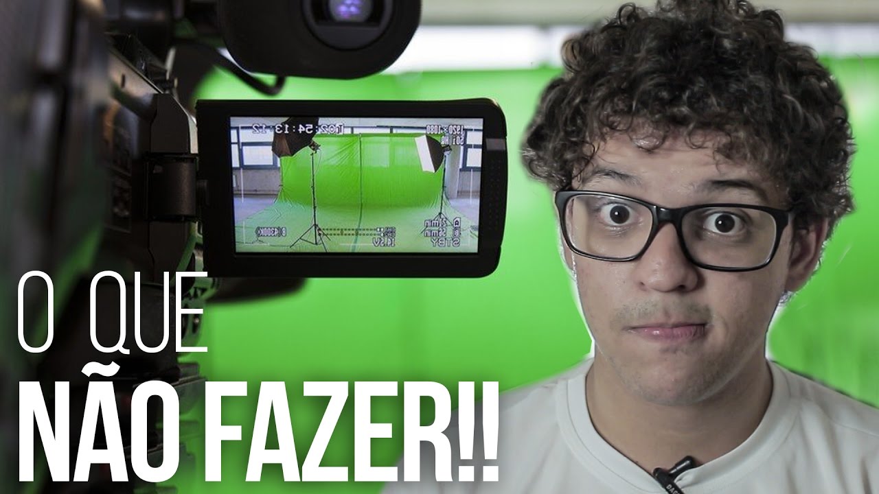 O que NÃO FAZER ao gravar um filme! - APRENDENDO CINEMA #01