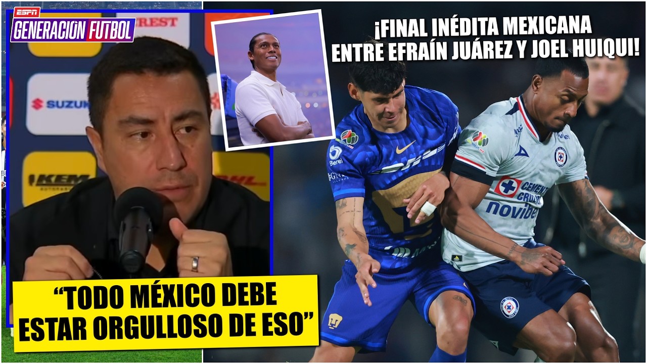 EFRAIN JUÁREZ se ilusiona con la FINAL MEXICANA ante JOEL HUIQUI: ES UNA LOCURA | Generación F
