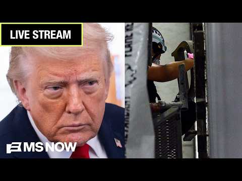 LIVE: See Donald Trump's name off Kennedy Center when tarp is removed