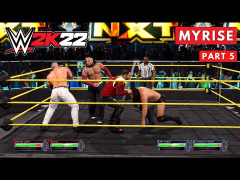 WWE 2K22 MyRise Walkthrough Gameplay Part 5 - Vanny (NXT) (Legend Difficulty)