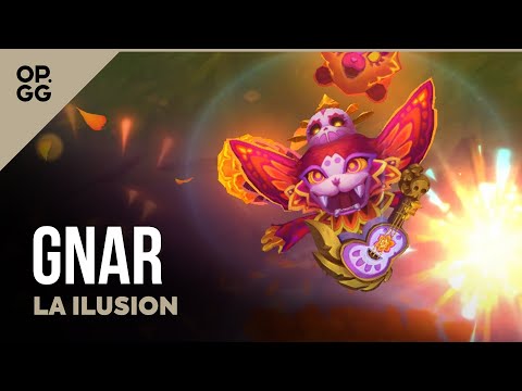 League of Legends La Ilusion Gnar OP.GG Skin Review