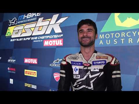 Arthur Sissis has had a solid hit out on day one of round two of ASBK 22 at Queensland Raceway