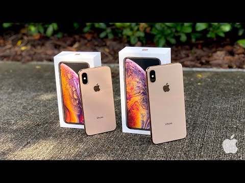 iPhone XS vs iPhone XS Max Unboxing with Camera Test!