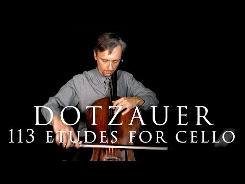 Dotzauer Etude no. 6 from 113 Etudes for Cello Book 1 Beginner Level | Practice before Cello Lesson