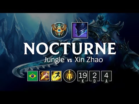 Nocturne Jungle vs Xin Zhao - BR Challenger Patch 8.11