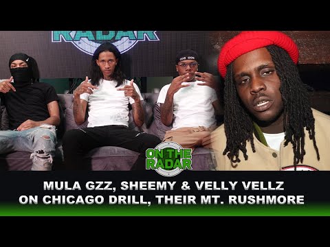 Mula Gzz, Velly Vellz & Sheemy On Chicago Drill, Their Chicago MT. Rushmore