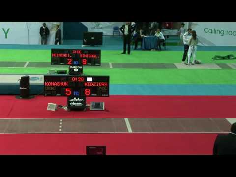 20100407 ws chm Baku 32 red KOMASHUK Alina UKR 10 vs KEDZIORA Katarzyna POL 15 sd No