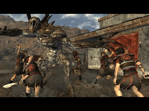 DEATHCLAWS vs LEGION | Fallout: New Vegas NPC Battles