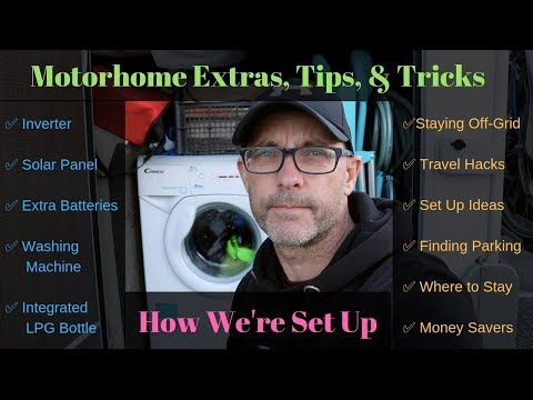 Motorhome extras, tips, & tricks from off-grid full timers - Travel Hugs