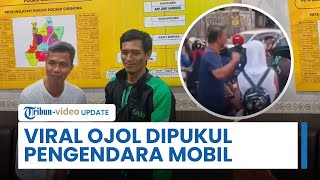 Viral! Pengemudi Ojek Online Dipukul Pengendara Mobil di Cibinong, Berawal dari Cekcok di Jalan Raya