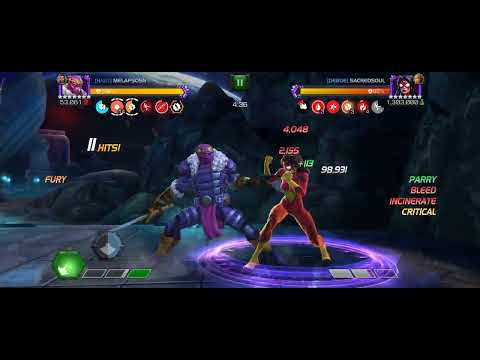 MCOC AW (BIG THING) Tile 5 - Zemo vs Spiderwoman 