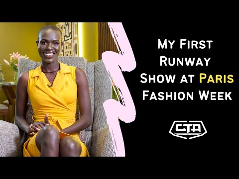 1153. My First Runway Show At Paris Fashion Week - Ajuma Nasanyana (The Play House)