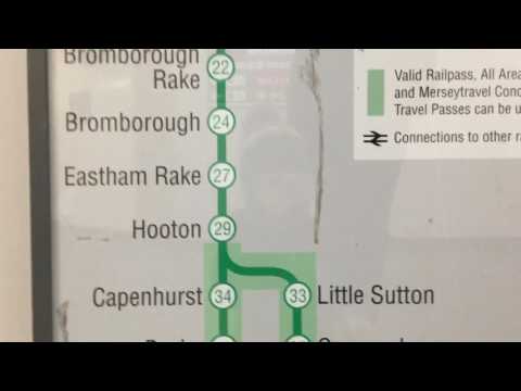 Merseyrail network map