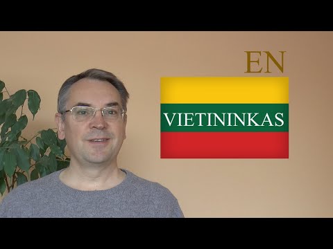 LITHUANIAN LESSON 171 - VIETININKO LINKSNIS - LOCATIVE CASE