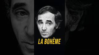 Charles Aznavour: La Bohème - La Bohemia (letra subtitulada en español) &amp; Monsieur Aznavour