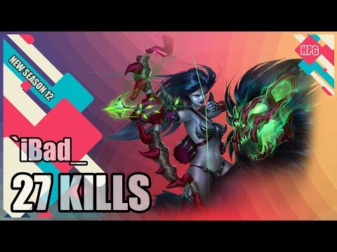HoN Pro Forsaken Archer Gameplay - `iBad_ - Gold - NM