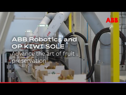 ABB Robotics and OP KIWI SOLE advance the art of fruit preservation