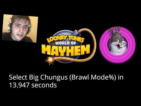Select Big Chungus (Brawl mode%) - 13.947 seconds (Meme)