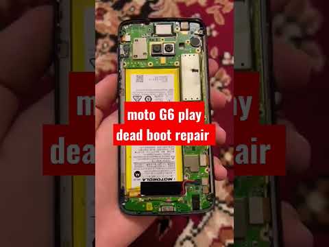 moto G6 play dead boot repair 🤔 | #shorts #youtube #short #youtubeshorts #ALI SHER COMMUNICATION