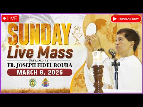 SUNDAY FILIPINO LIVE MASS TODAY ONLINE II MARCH 8, 2026 II FR. FIDEL ROURA