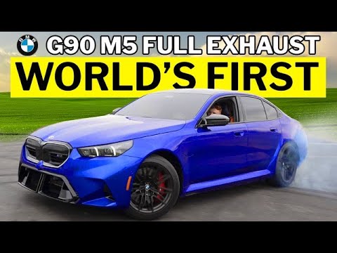 THE WORLDS FIRST BMW G90 M5 EXHAUST! Valvetronic Designs BMW G90 M5 Valved Sport Exhaust System