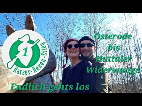Unser Harzer Hexenstieg Tag 1 - Osterode bis Huttaler Widerwagge - Harzer Wandernadel - Wandern -
