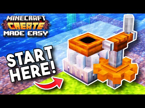 How to Get Started! | Minecraft Create Tutorial Episode 1