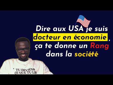 Ph.D en économie, Boussim Onil, Pen State University (USA), nous en parle