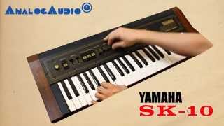 Video thumbnail for YAMAHA SK10 String Machine 1979 | HD DEMO by AnalogAudio1