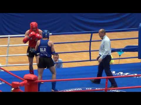 Teemu Hellevaara(Fin)-Kulebin Andrei(Blr) 1/4 male senior A 71kg