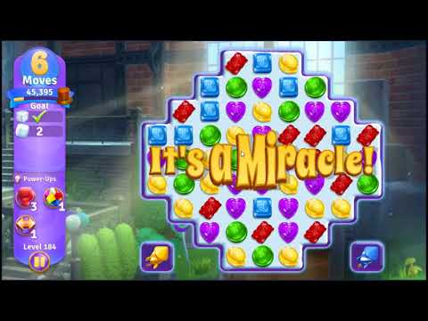 Willy Wonkas Sweet Adventure Level 184 - NO BOOSTERS 🍫 | SKILLGAMING ✔️