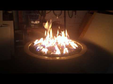 Elements Outdoors 300k BTU Firepit in 1-piece Granite Bowl